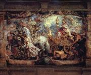 Peter Paul Rubens Triumph of Curch over Fury,Discord,and Hate oil painting artist